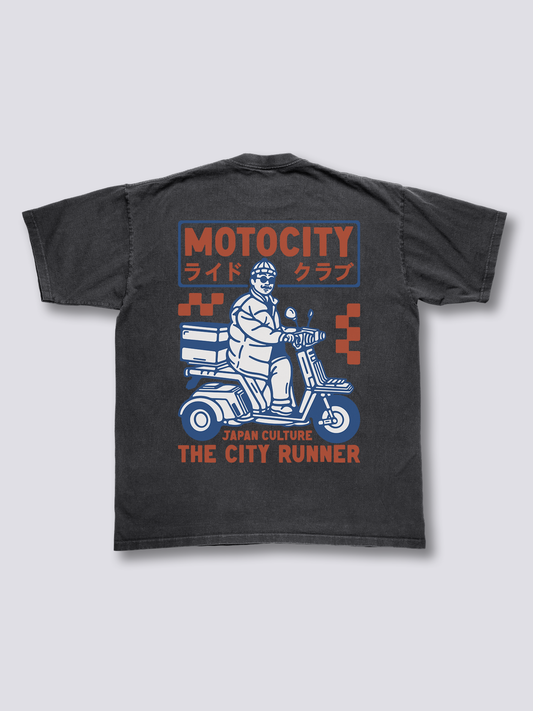 Moto City Vintage T-Shirt