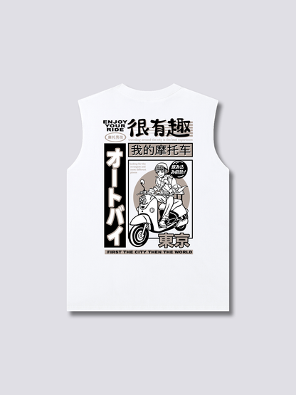 Motorcycle Tank Top
