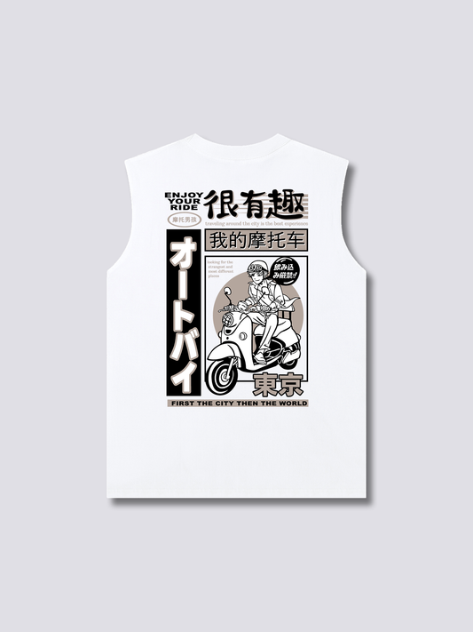 Motorcycle Tank Top
